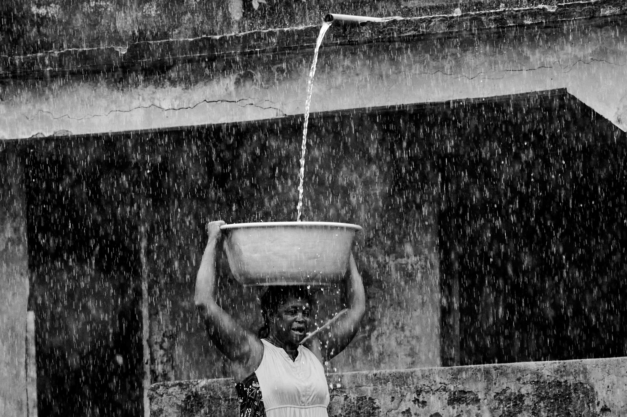 Collecting every drop of water counts for children and their families. Community Action Ghana is there when the rain stops by providing access to clean water.